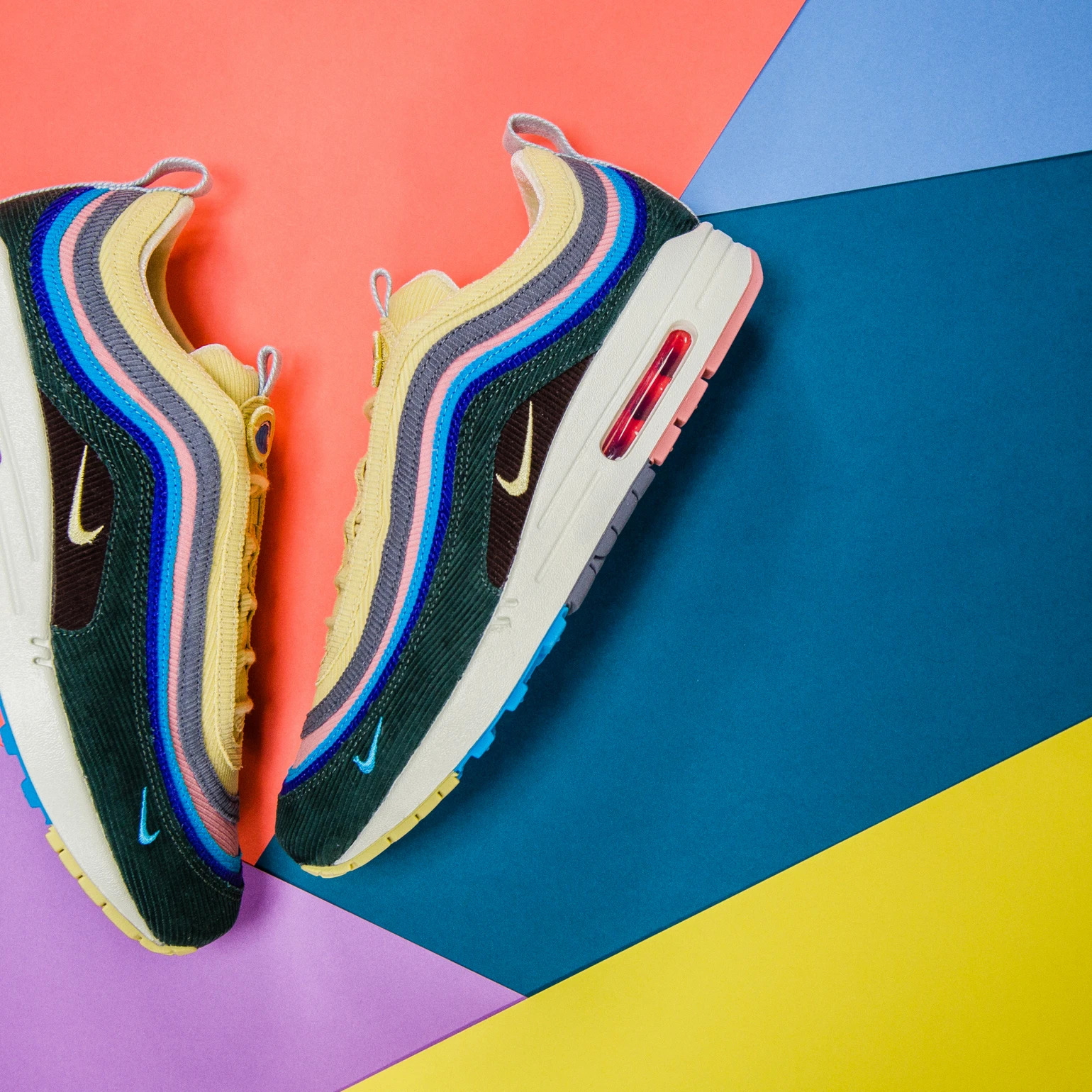 One of Michel's favorite sneaker models: The Air Max 1/97 Sean Wotherspoon